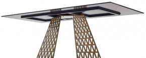 Стол ENNA 220 KL-188 Контрастный мрамор матовый, итальянская керамика/ каркас цвета шампань, ®DISAUR в Игриме - igrim.mebel24.online | фото 12