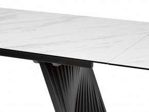 Стол IVAR 200 MARBLES KL-99 Белый мрамор, итальянская керамика, ®DISAUR в Игриме - igrim.mebel24.online | фото 3