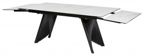 Стол IVAR 200 MARBLES KL-99 Белый мрамор, итальянская керамика, ®DISAUR в Игриме - igrim.mebel24.online | фото 5