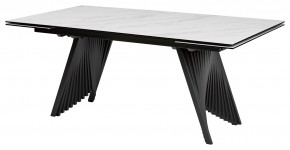 Стол IVAR 200 MARBLES KL-99 Белый мрамор, итальянская керамика, ®DISAUR в Игриме - igrim.mebel24.online | фото 6