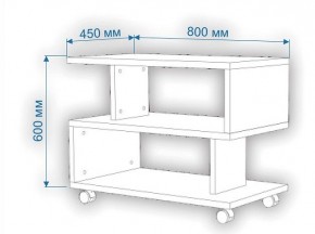 Стол журнальный Домино Нельсон СЖ-1 в Игриме - igrim.mebel24.online | фото 2