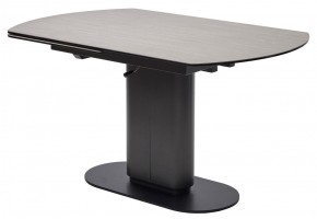 Стол KAI 140 TL-110 поворотная система раскладки, испанская керамика / Темно-серый / Черный, ®DISAUR в Игриме - igrim.mebel24.online | фото 1