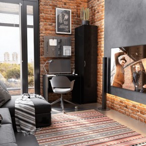 Стол КАСТОР письменный 80х50, цвет Дуб Венге в Игриме - igrim.mebel24.online | фото 2