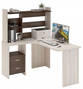 Стол компьютерный Домино Lite СКЛ-Угл130+НКЛ-120 в Игриме - igrim.mebel24.online | фото 2