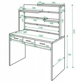 Стол компьютерный Домино нельсон СП-32 в Игриме - igrim.mebel24.online | фото 2