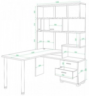 Стол компьютерный Домино нельсон СР-420/130 в Игриме - igrim.mebel24.online | фото 2