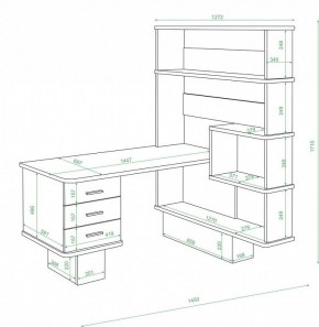 Стол компьютерный Домино нельсон СР-520 в Игриме - igrim.mebel24.online | фото 2