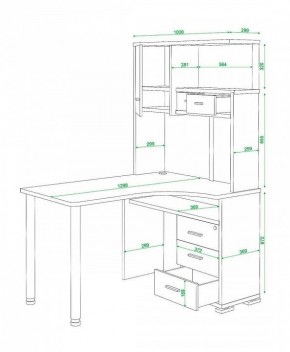 Стол компьютерный Домино СР-130 в Игриме - igrim.mebel24.online | фото 5