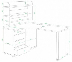 Стол компьютерный Домино СР-145М в Игриме - igrim.mebel24.online | фото 3