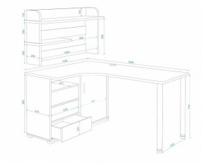 Стол компьютерный Домино СР-165М в Игриме - igrim.mebel24.online | фото 2