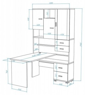 Стол компьютерный Домино СР-620/180 в Игриме - igrim.mebel24.online | фото 2