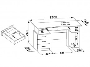 Стол компьютерный КСТ-08.1 в Игриме - igrim.mebel24.online | фото 4