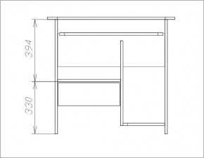 Стол компьютерный КСТ-10.1 в Игриме - igrim.mebel24.online | фото 3