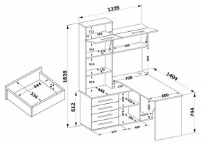 Стол компьютерный КСТ-14П в Игриме - igrim.mebel24.online | фото 8