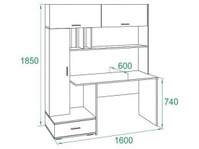 Стол компьютерный КСТ-17 в Игриме - igrim.mebel24.online | фото 6