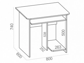 Стол компьютерный КСТ-21.1 в Игриме - igrim.mebel24.online | фото 5