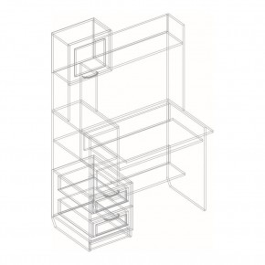 Стол компьютерный "ДА-12" Александрия в Игриме - igrim.mebel24.online | фото 3