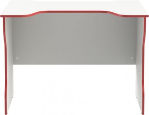 Стол компьютерный ВАРДИГ K2 100x82, белый/красный в Игриме - igrim.mebel24.online | фото 2