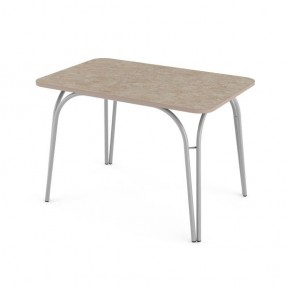 Стол кухонный Аркада пластик аламбра В1 металлик в Игриме - igrim.mebel24.online | фото 3