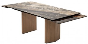 Стол МОЦАРТ 200 AMADEUS POLISHED, керамика / Дуб монтана М-City в Игриме - igrim.mebel24.online | фото 16
