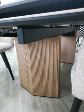 Стол МОЦАРТ 200 AMADEUS POLISHED, керамика / Дуб монтана М-City в Игриме - igrim.mebel24.online | фото 3