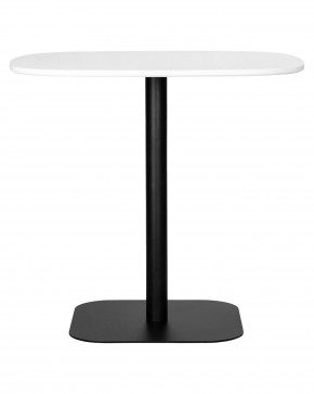 Стол обеденный DOBRIN OTIS, белая столешница, черное основание в Игриме - igrim.mebel24.online | фото