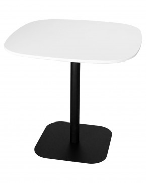 Стол обеденный DOBRIN OTIS, белая столешница, черное основание в Игриме - igrim.mebel24.online | фото 4