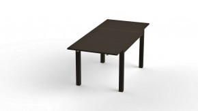 Стол обеденный раскладной ВАРДИГ М 120(180)x80 шпон, ясень черный в Игриме - igrim.mebel24.online | фото 2