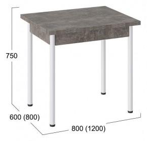 Стол обеденный с опорой Родос в Игриме - igrim.mebel24.online | фото 3