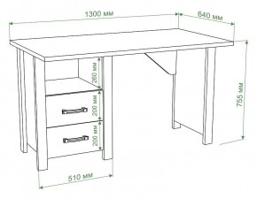 Стол письменный Бартоло СТД-130 с ТБД в Игриме - igrim.mebel24.online | фото 2