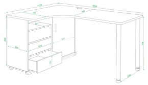Стол письменный Домино СР-145СМ в Игриме - igrim.mebel24.online | фото 2