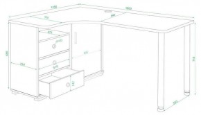 Стол письменный Домино СР-165СМ в Игриме - igrim.mebel24.online | фото 5