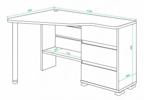 Стол письменный Домино СР-322С в Игриме - igrim.mebel24.online | фото 2