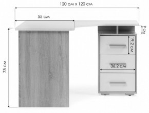 Стол письменный Лайт 2 в Игриме - igrim.mebel24.online | фото 7
