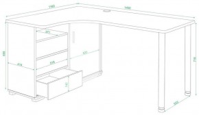 Стол письменный СР-145СМ в Игриме - igrim.mebel24.online | фото 2