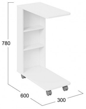 Стол придиванный Тип 14 в Игриме - igrim.mebel24.online | фото 3