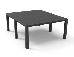 Стол раскладной Джули (Julie Double table 2 configurations) Графит в Игриме - igrim.mebel24.online | фото 3