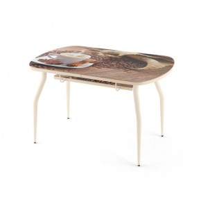 Стол раздвижной Бриз кофе Доска D110 в Игриме - igrim.mebel24.online | фото 4