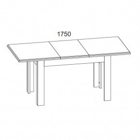 Стол раздвижной, MONAKO, цвет Сосна винтаж/дуб анкона в Игриме - igrim.mebel24.online | фото 3