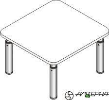 Стол регулируемый по высоте "Незнайка" (СДР-6.3) в Игриме - igrim.mebel24.online | фото