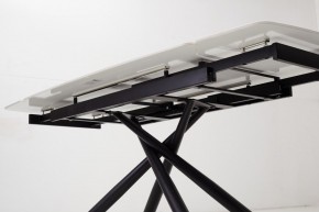 Стол RIVOLI 140 GLOSS LUXURY PANDORA SOLID CERAMIC / BLACK, ®DISAUR в Игриме - igrim.mebel24.online | фото 3