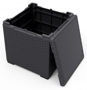 Стол с функцией хранения Виго (Vigo storage box) графит в Игриме - igrim.mebel24.online | фото 3