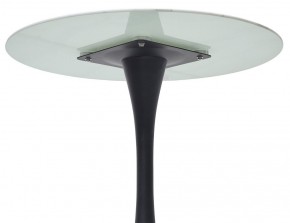 Стол SOLO 80 Белый мрамор G-1, стекло / черный M-city в Игриме - igrim.mebel24.online | фото 12
