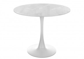 Стол стеклянный Tulip 90 super white glass в Игриме - igrim.mebel24.online | фото