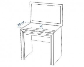 Стол туалетный Нобиле СтТ-70 в Игриме - igrim.mebel24.online | фото 2