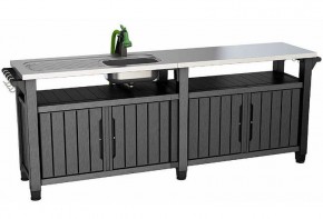 Столик для барбекю 415 Л (Unity Chef 415 L) графит в Игриме - igrim.mebel24.online | фото 3