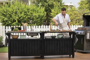 Столик для барбекю 415 Л (Unity Chef 415 L) графит в Игриме - igrim.mebel24.online | фото 4