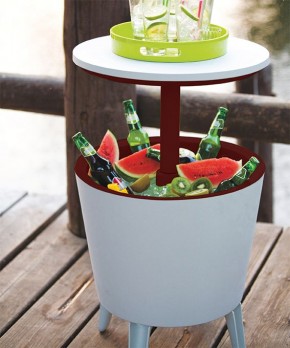 Столик-холодильник COOL BAR крем-шоколад в Игриме - igrim.mebel24.online | фото 2