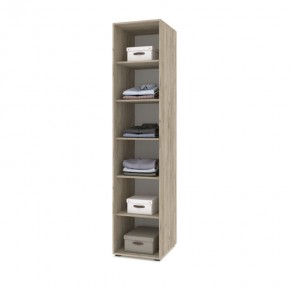 СТОУН С13 Шкаф-пенал (дуб золотой/графит) в Игриме - igrim.mebel24.online | фото 3