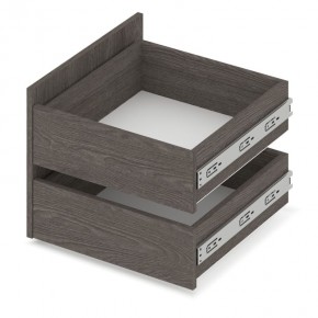 СТОУН С31 Шкаф 3-х створчатый с ящиками (анкор темный/анкор светлый) в Игриме - igrim.mebel24.online | фото 5